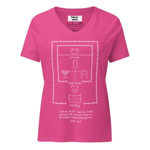 The “Mishkan" Tabernacle Women’s relaxed v-neck t-shirt