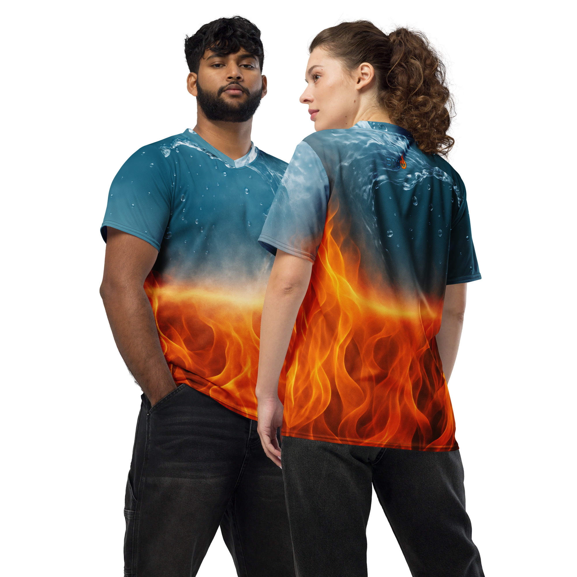 Elements Recycled unisex sports jersey - Image 2