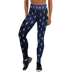 Dance of the Hebrew Letters "Otiyot Hayyot” Yoga Leggings